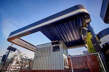 Rooftop Bar Retractable Roofing Melbourne CBD