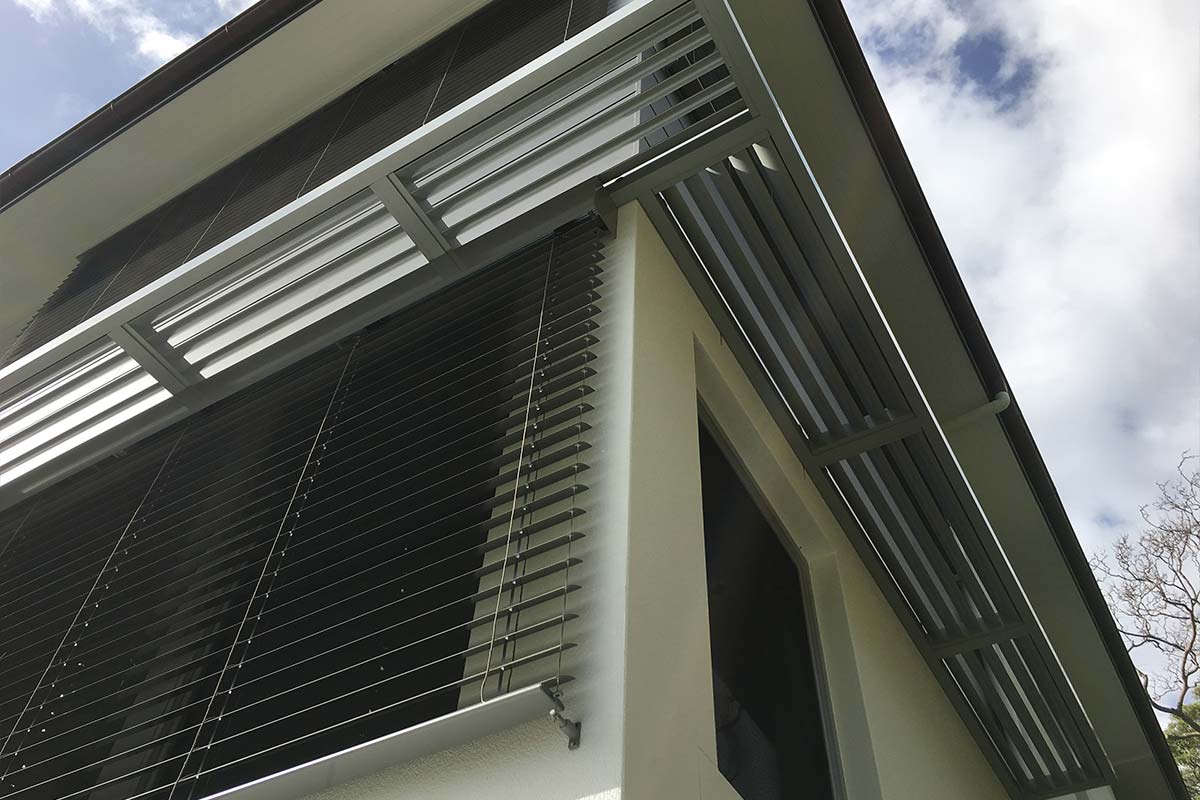 Modern external venetian blinds for modern home windows